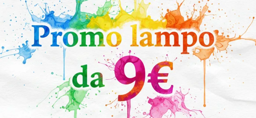 Promo lampo da 9€: prezzi in FESTA GRANDE su Amazon per il 3/10
