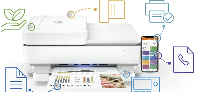 HP Envy 6420: stampante multifunzione e un anno intero di HP Istant Ink a meno di 100€