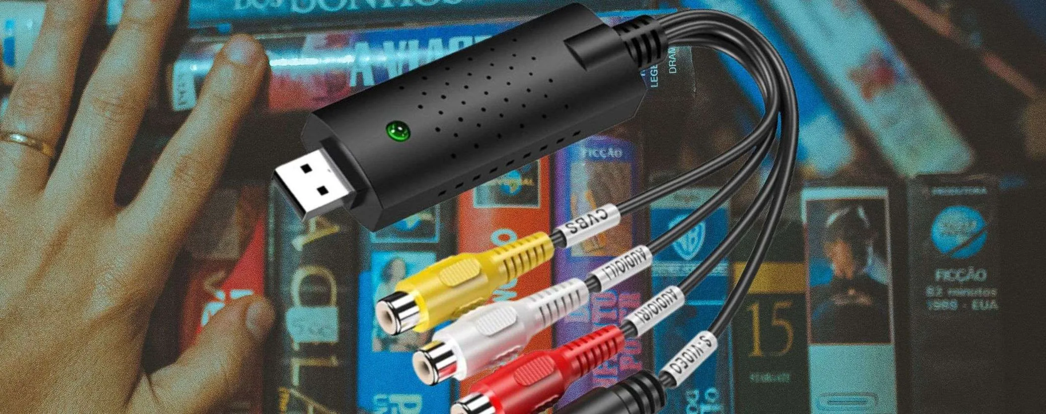 Passa i vecchi filmati in digitale con questo convertitore GENIALE a 6,99€