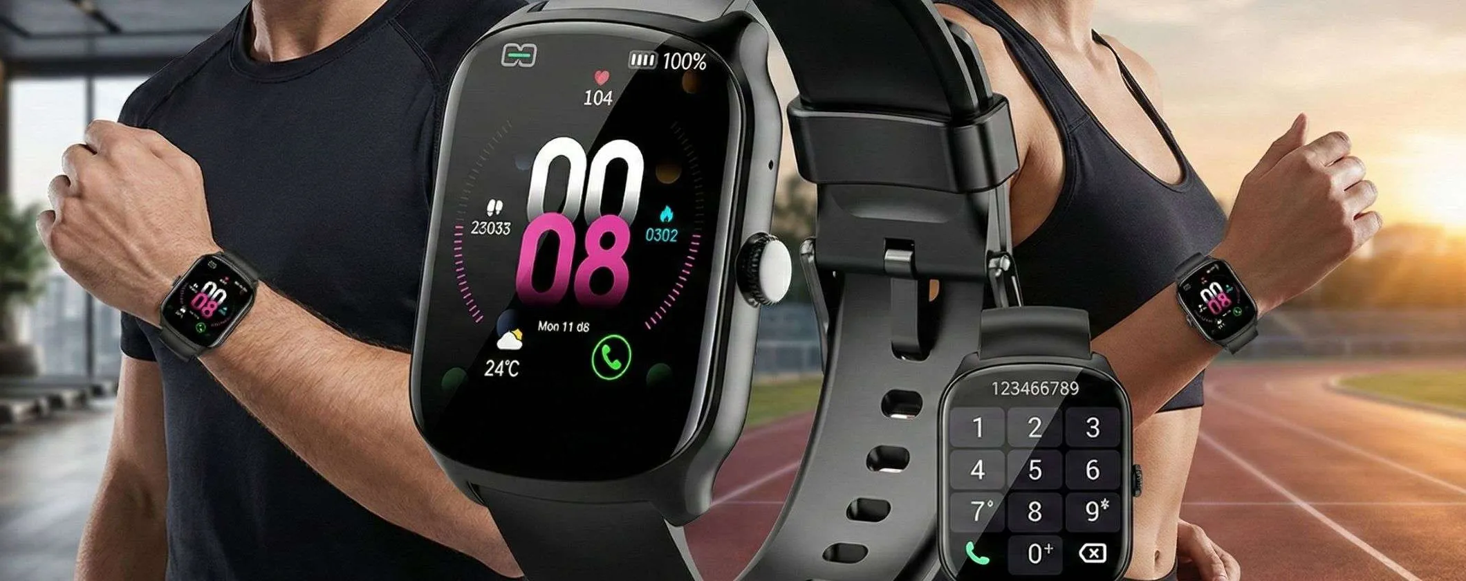 Con 11,99€ prendi uno smartwatch super completo con schermo da quasi 2