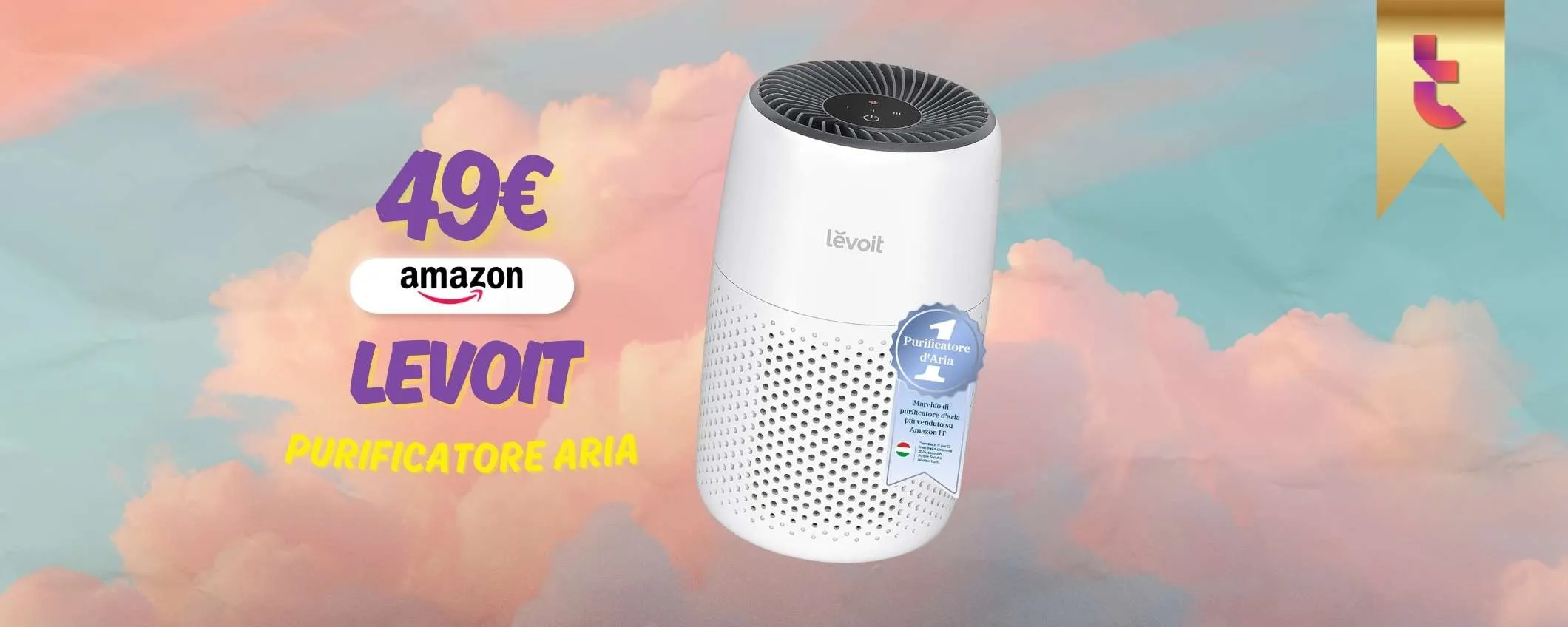 Respiro profondo senza tosse: ADDIO allergie con Levoit purificatore HEPA