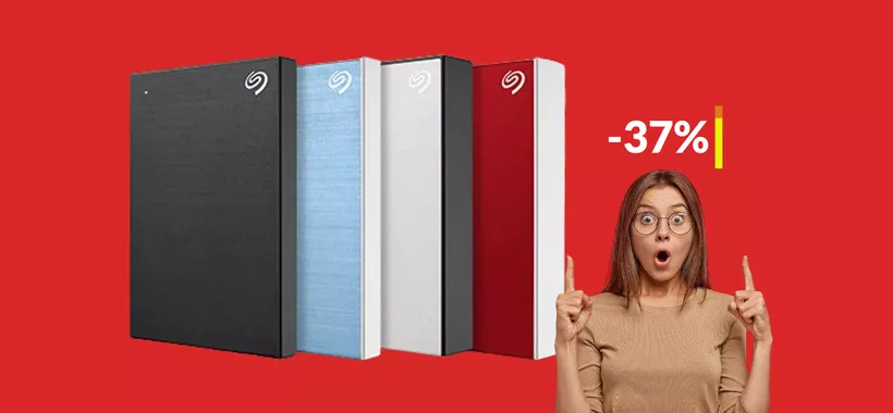 Hard disk esterno 1TB Seagate: il prezzo CROLLA ad appena 65€