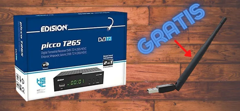 Nuovo digitale terrestre DVB T2: eccellente decoder con OMAGGIO a 37€