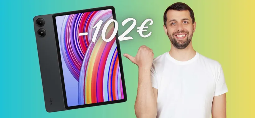 eBay spacca il Web con lo SCONTO di 102€ su Xiaomi Redmi Pad Pro 12,1"