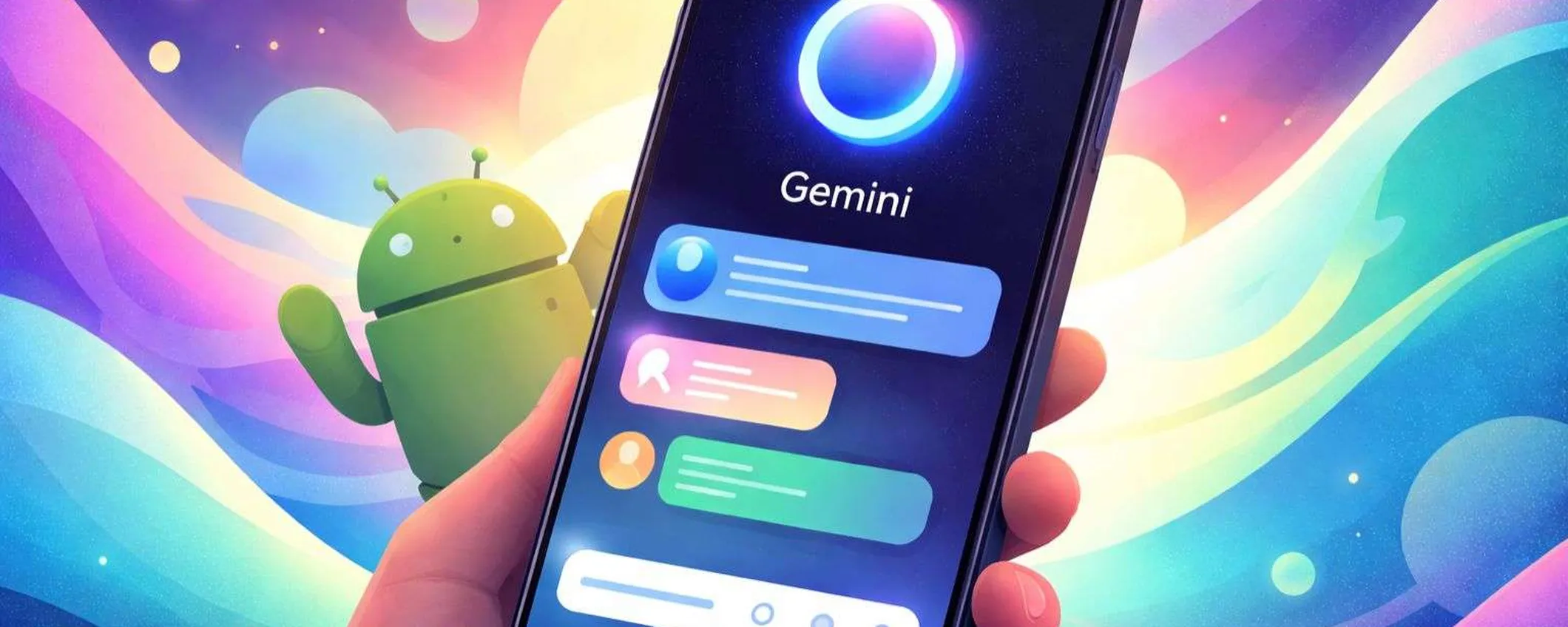 Gemini cambia look su Android: spunta il design dinamico che si adatta allo smartphone