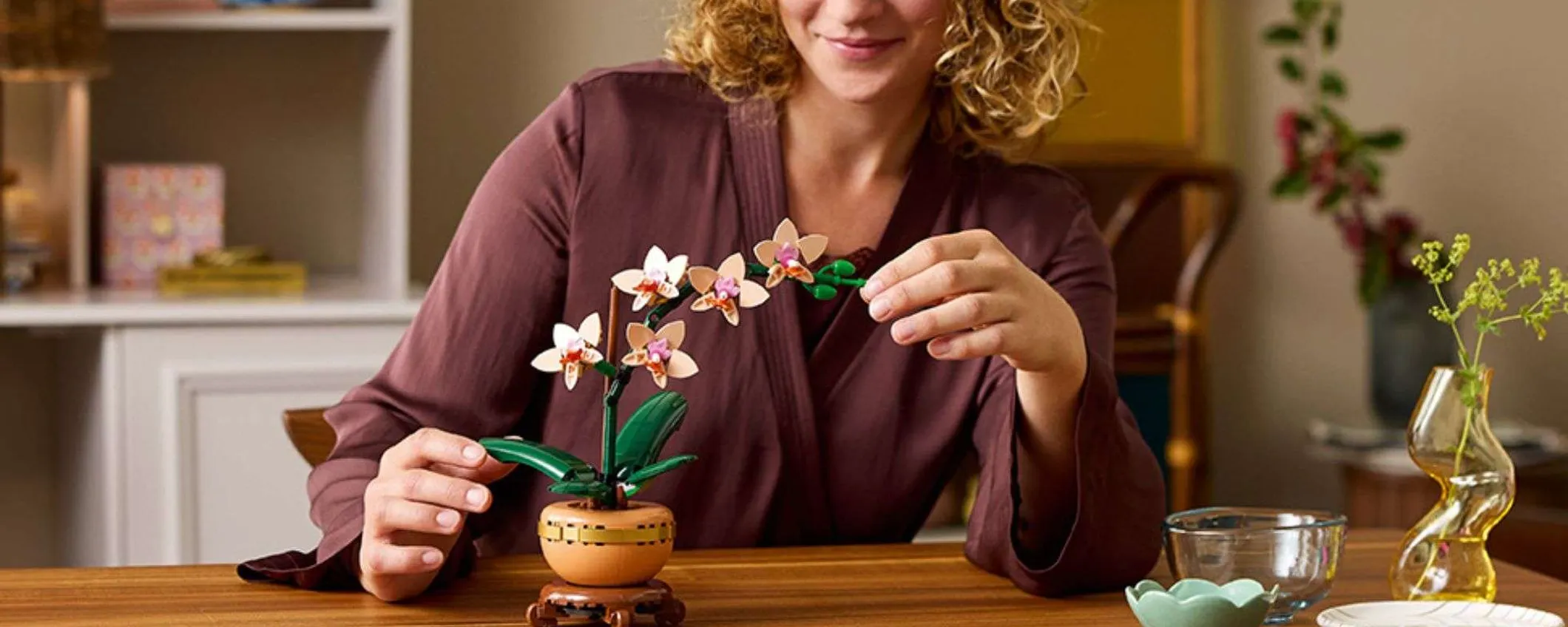 La mini orchidea LEGO in sconto a 22€: è il fiore che non muore mai