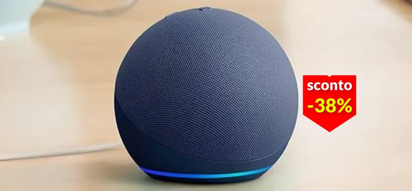 Echo Dot porta Alexa a casa tua ed oggi spendi una miseria: bastano 39€