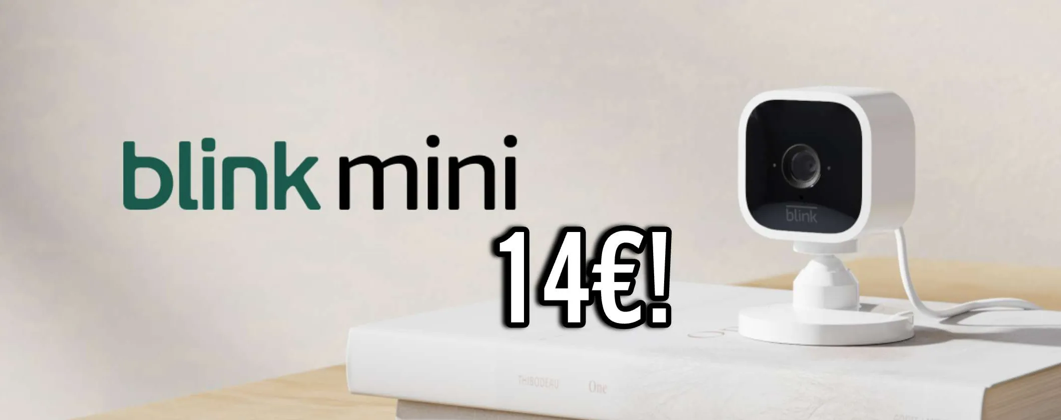Videocamera di Sicurezza Intelligente Blink Mini a soli 14€ su Amazon