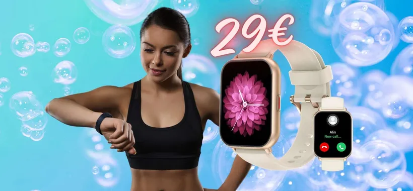 SCONTO BOMBA del 70% per questo smartwatch con altoparlante (29€)