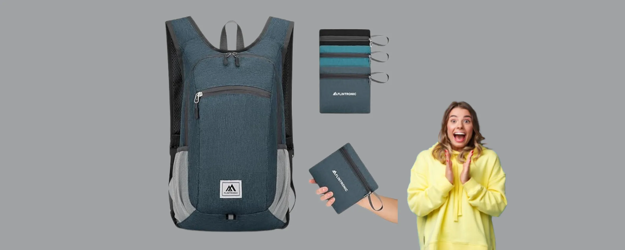 Zaino Flintronic da trekking: quello che ti serve a un prezzo mini