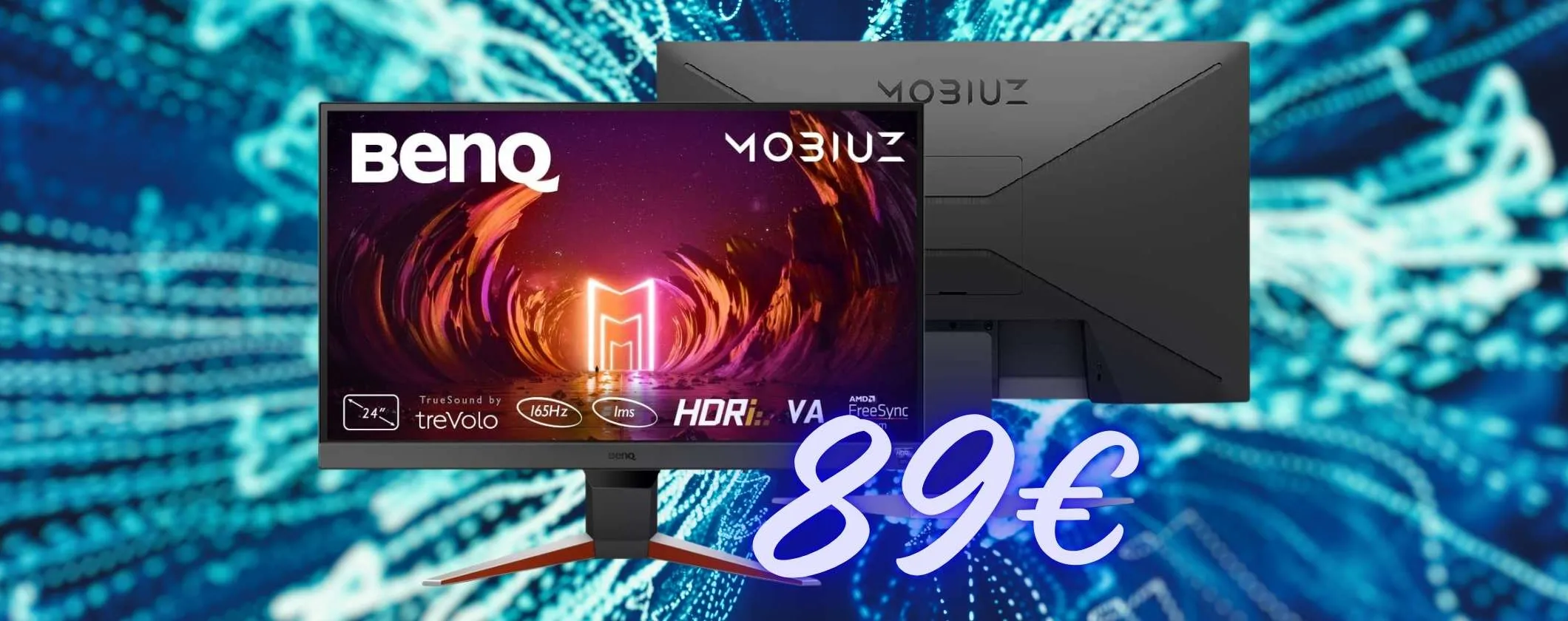 Monitor da Gaming BenQ da 24 pollici: immagini perfette e prezzo sbalorditivo