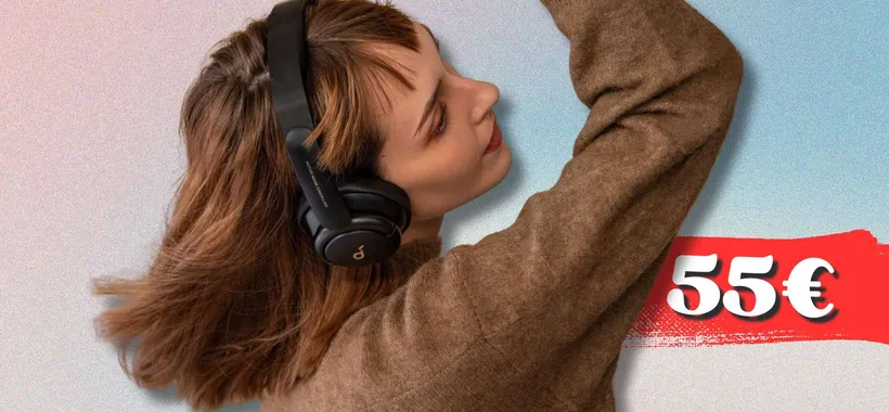Cuffie Bluetooth con cancellazione rumore e audio al TOP: una bomba