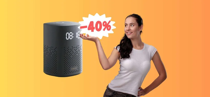 Xiaomi Smart Speaker con Google Assistant e IR integrato al 40%