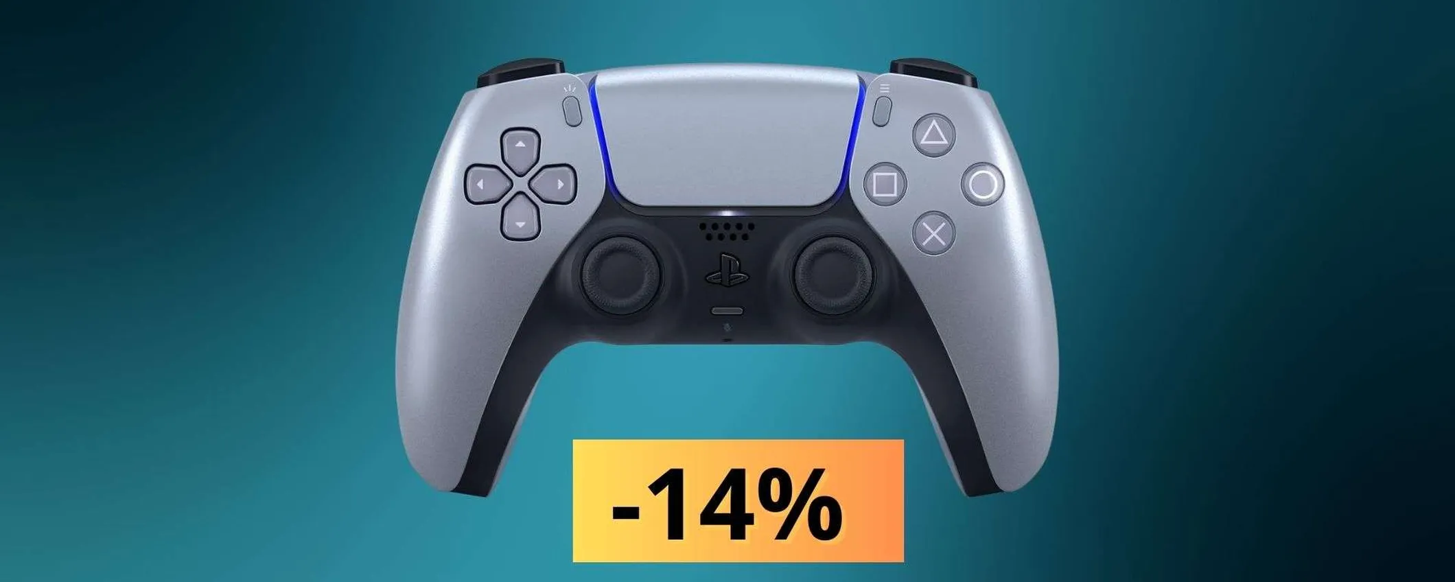 PS5 DualSense: il controller si veste di classe! L'edizione Silver è in offerta su Amazon