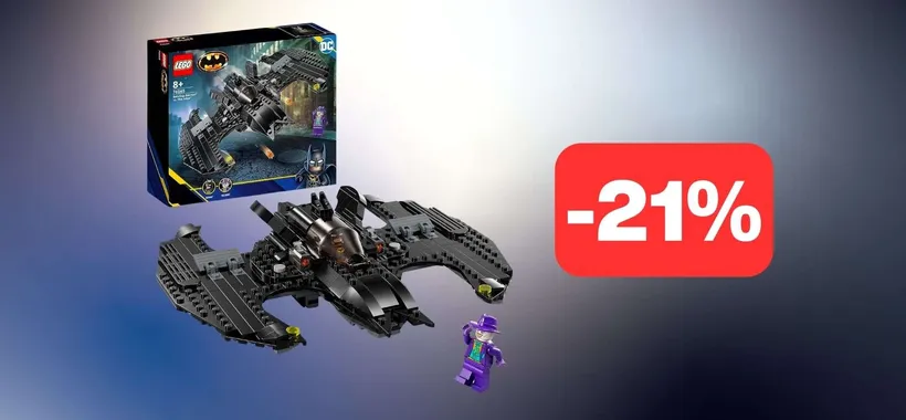 Set LEGO Batwing in SUPER OFFERTA su Amazon (-21%)