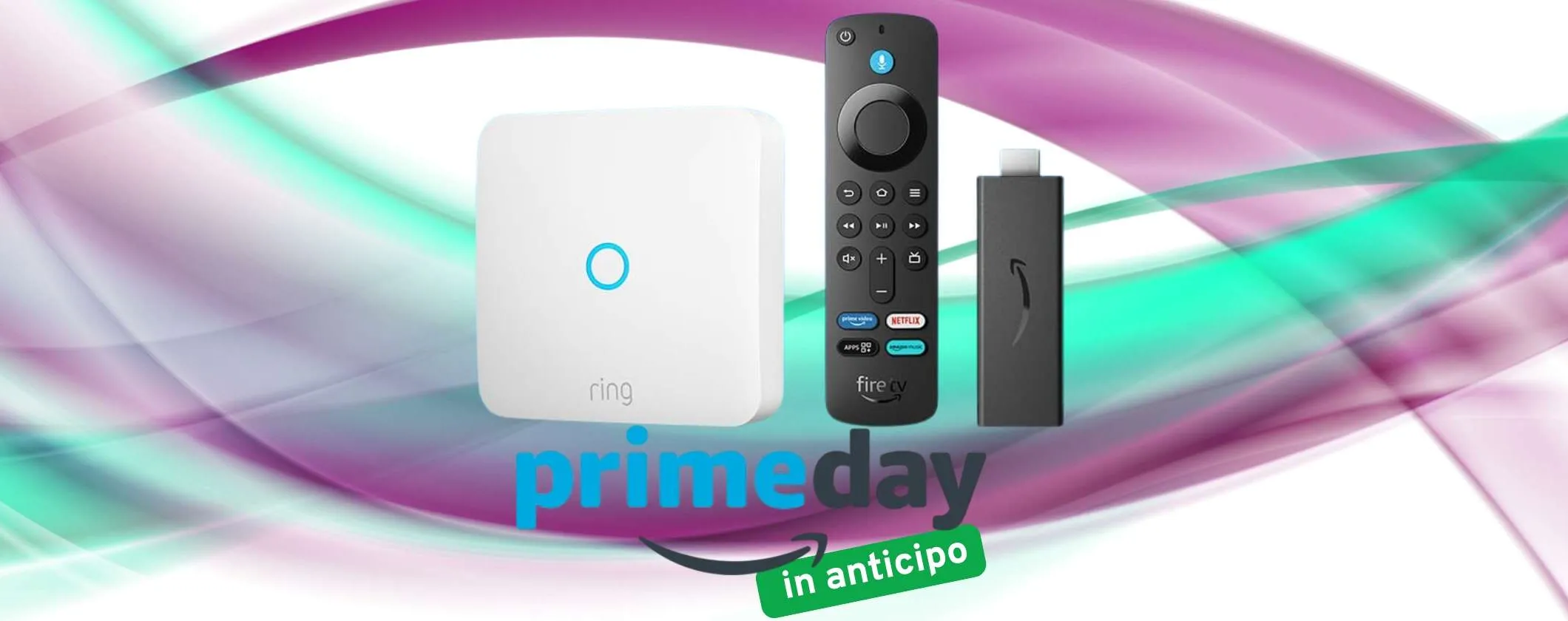 Fire TV Stick HD + Ring Intercom di Amazon a un PREZZACCIO (Prime Day in anticipo)