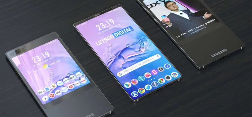 Samsung potrebbe cedere al display posteriore
