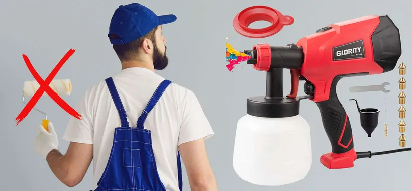 Basta pennello: lo spruzzatore di vernice CONQUISTA Amazon (kit a 42€)
