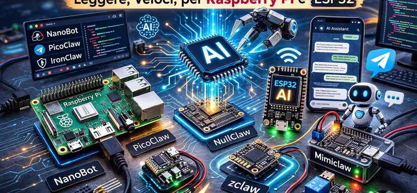 Le alternative a OpenClaw che trasformano il Raspberry Pi in un assistente AI