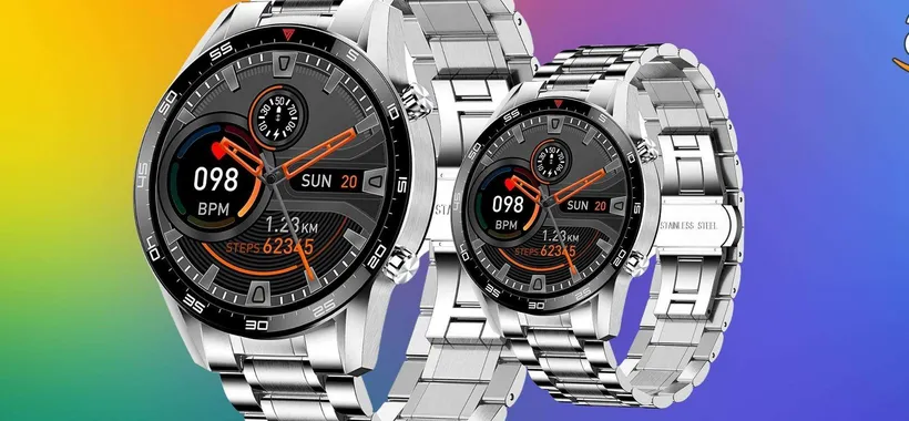 Elegantissimo SMARTWATCH compatibile Android iOS, pieno di funzioni