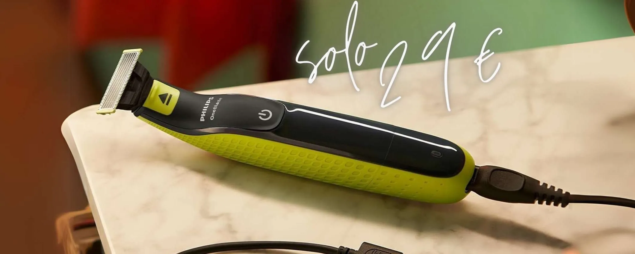 Philips OneBlade: il rasoio elettrico universale a soli 29€ su Amazon