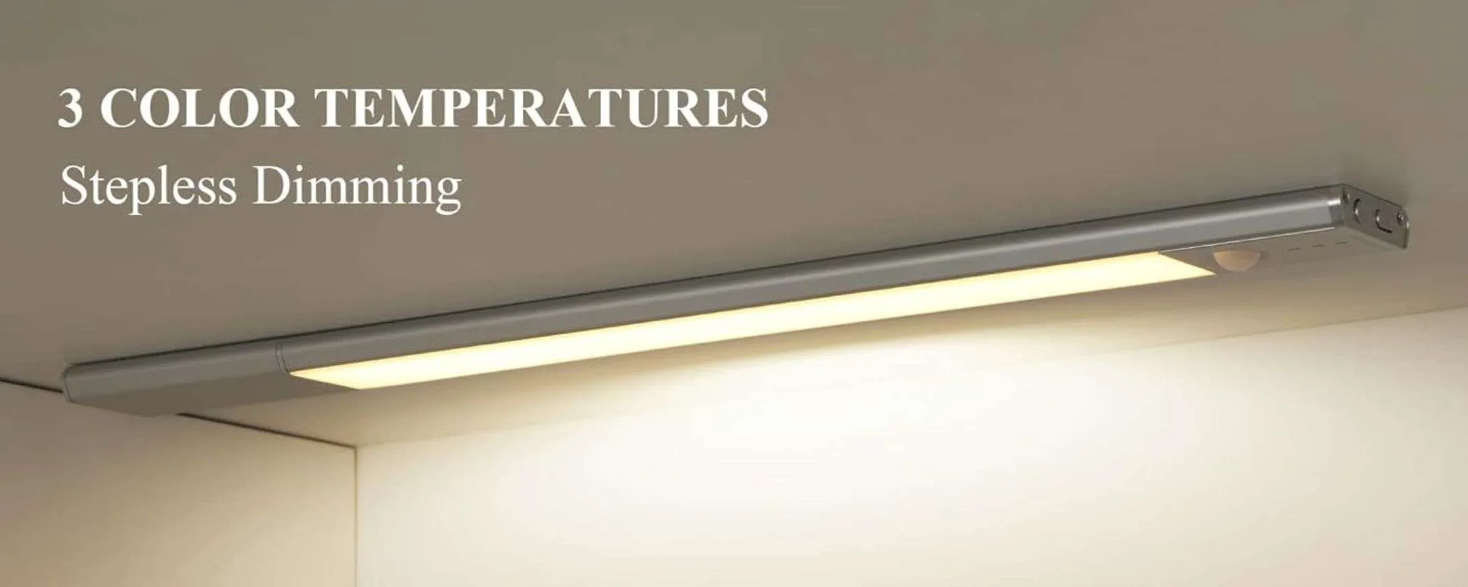 Luce ricaricabile a 11€: automatica e lunga 40 centimetri, è SPETTACOLARE