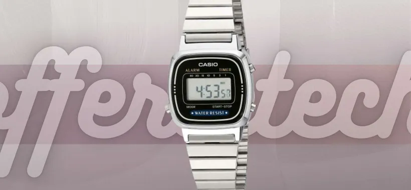 Casio: questo orologio è il regalo perfetto e costa POCHISSIMO