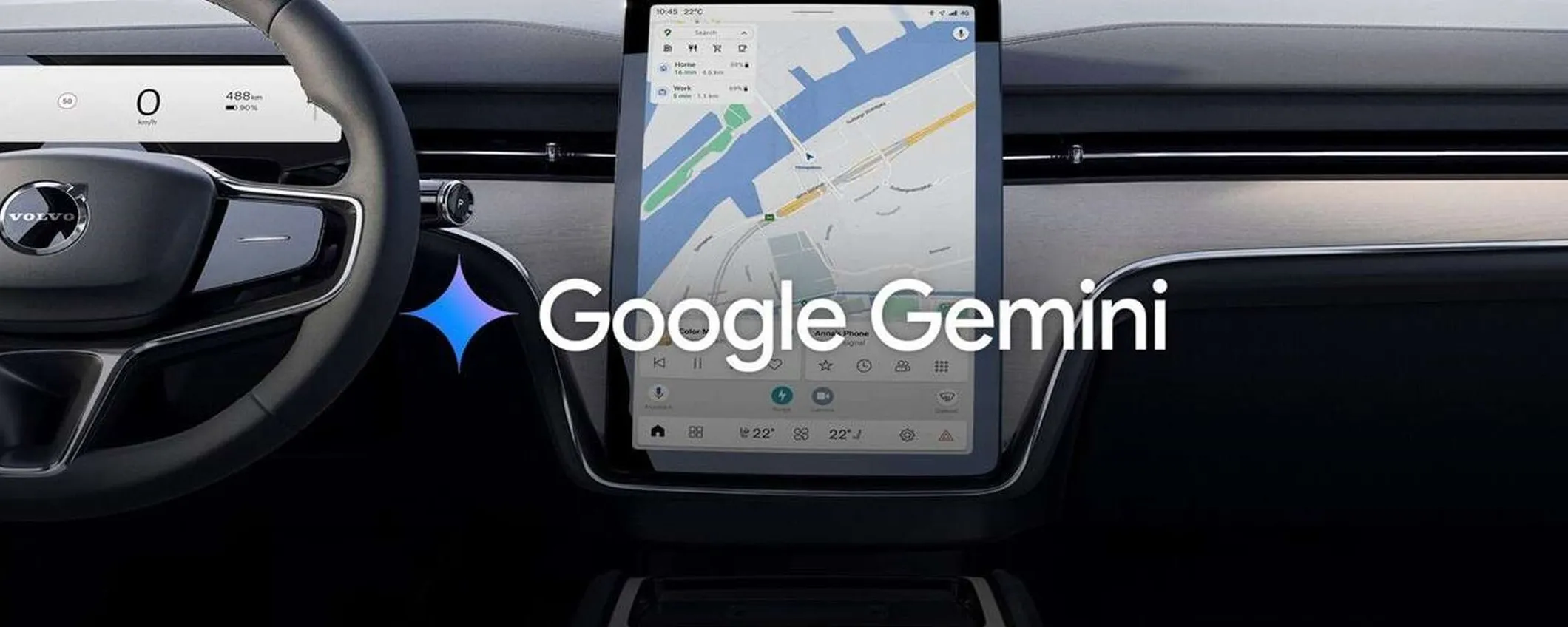 Google Gemini arriva anche sulle auto: Volvo sarà tra i primi con l'AI a bordo