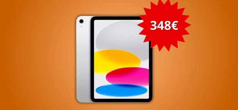 Apple iPad (10a gen) in offerta: il prezzo crolla ad appena 348 euro