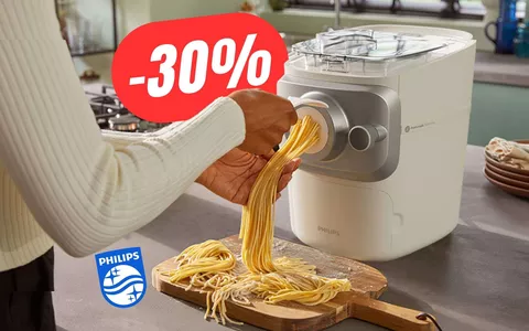 La Macchina per la Pasta di Philips CROLLA del 30% su !