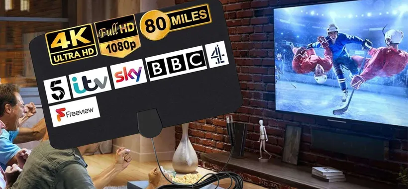 La TV si vede male? 10€ per questa ECCELLENTE antenna da interni e risolvi