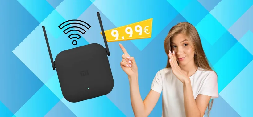 Basta connessione lenta con il Range Extender Pro by Xiaomi a 9,99€