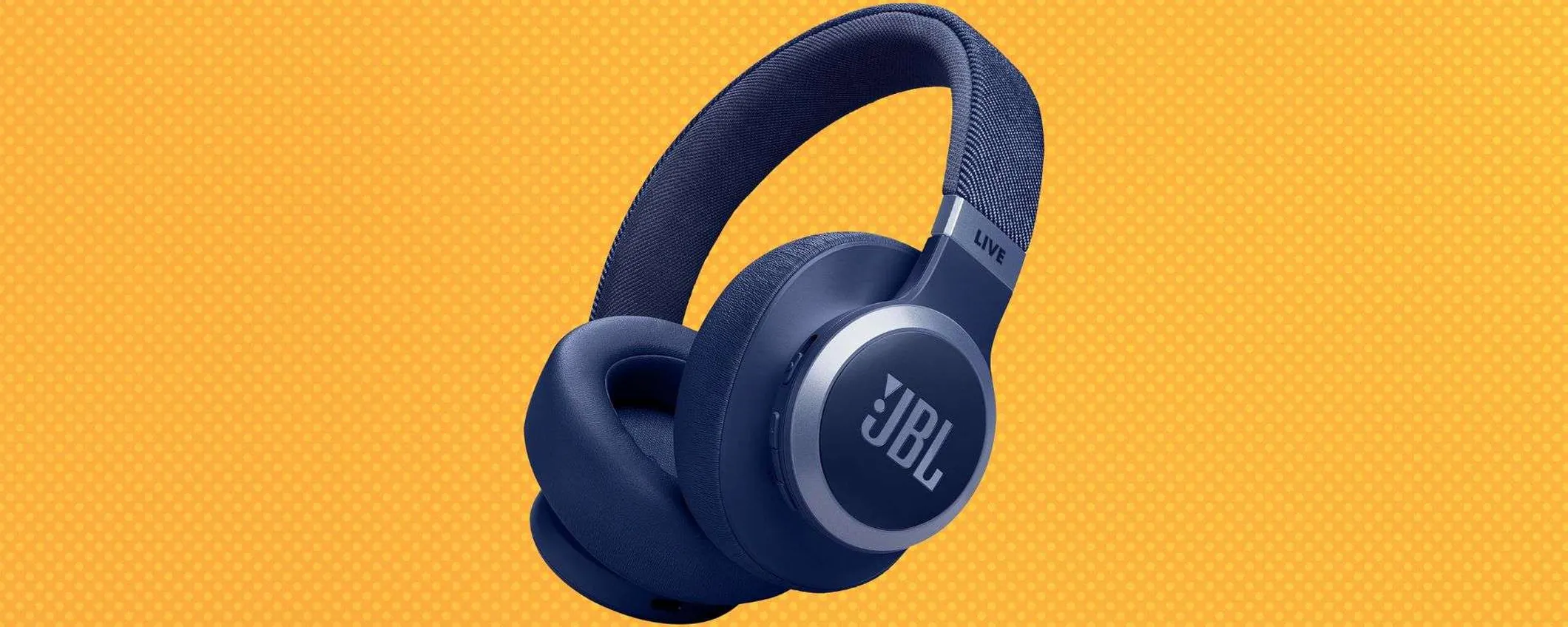 JBL Live 770NC in offerta a un prezzo top: 65 ore di autonomia e audio sorprendente