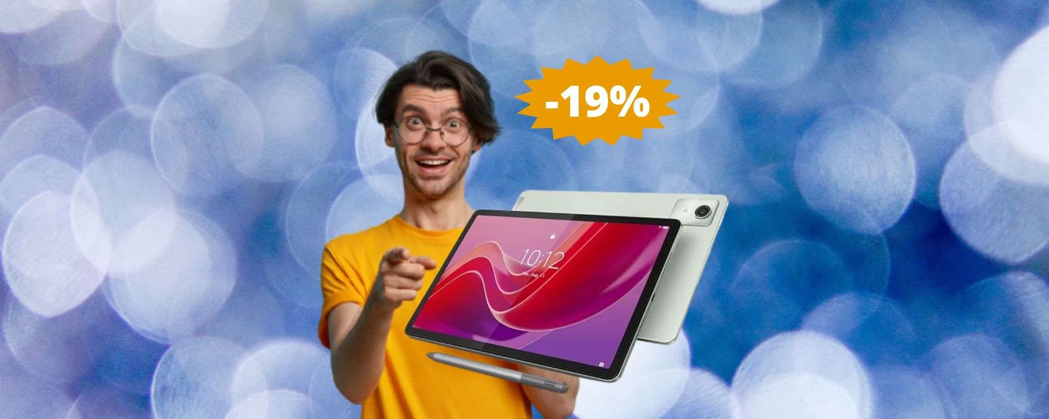 Lenovo Tab M11: un'OCCASIONE da non perdere su Amazon (-19%)