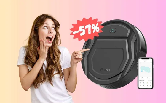 LEFANT M210 Pro: robot aspirapolvere al MINIMO STORICO (-57%)