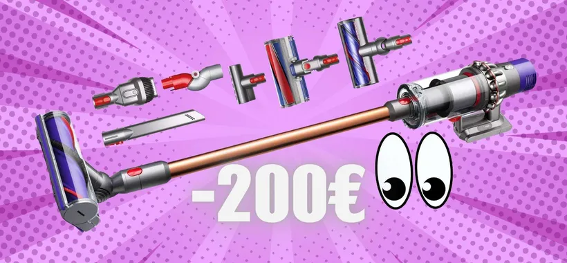 Dyson Cyclone V10 su eBay a PREZZO CLAMOROSO (-33%)