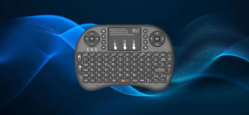 Mini tastiera wireless: ottima anche per TV, in offerta su Amazon (20€)