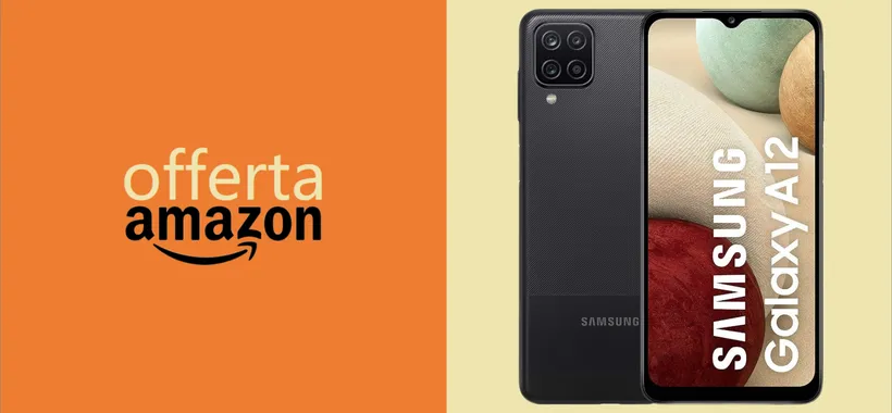 Samsung Galaxy A12: OTTIMO SCONTO su Amazon (-35 euro)