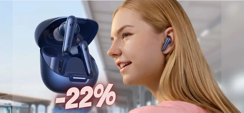 Auricolari wireless Soundcore Liberty 4 al 22%: PREZZACCIO Amazon
