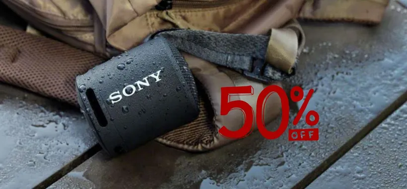 Sony: speaker Bluetooth MINI con audio ESAGERATO (-50%)