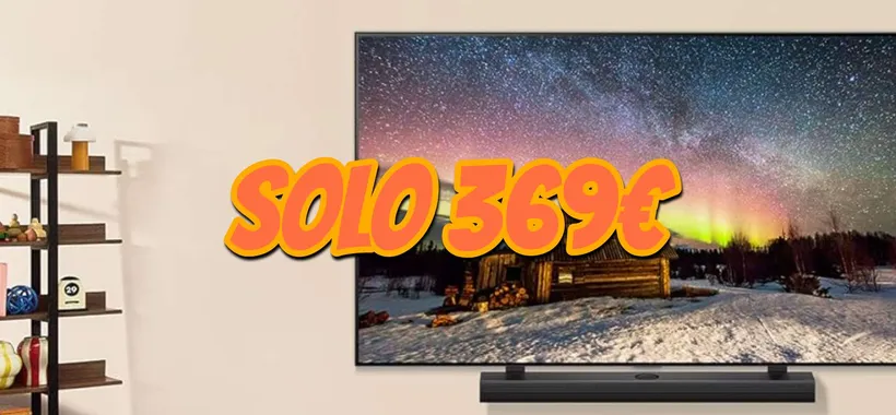 Smart TV LG 4K 50" a 369€ con le Offerte di Primavera Amazon