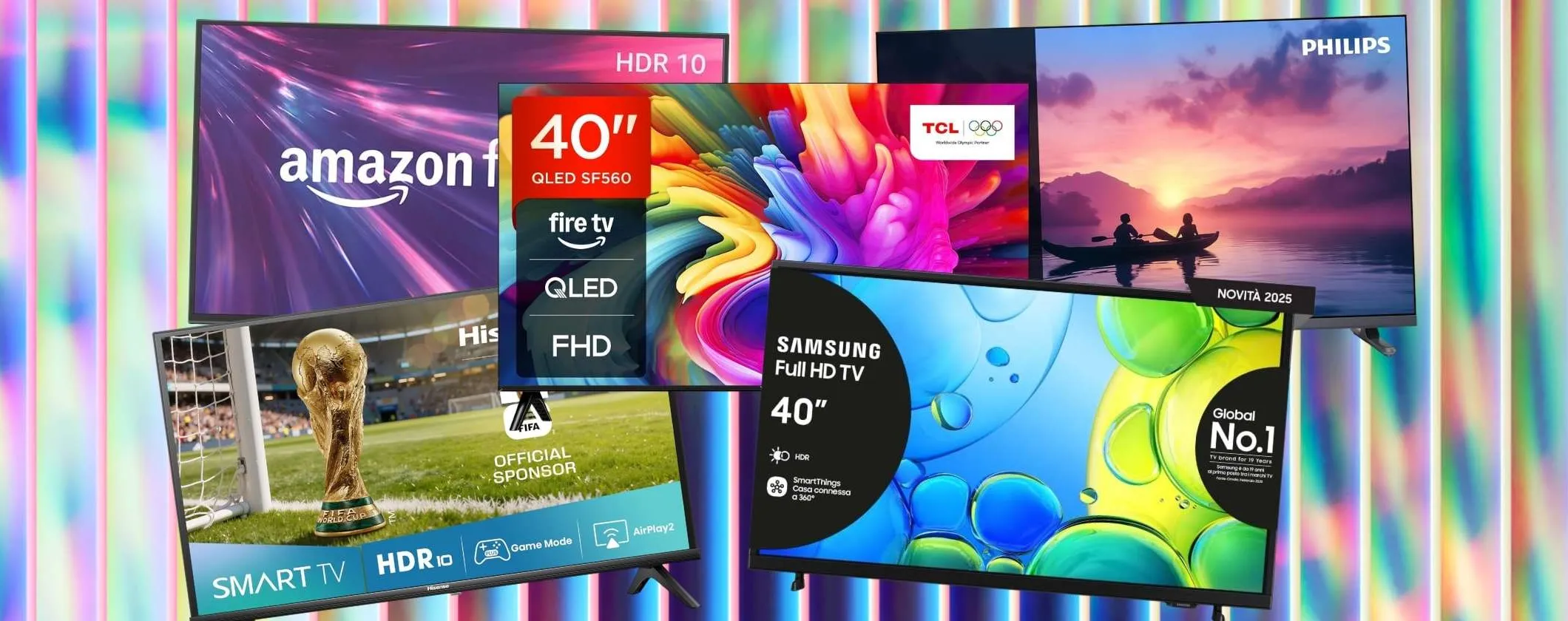 5 Smart TV da 40