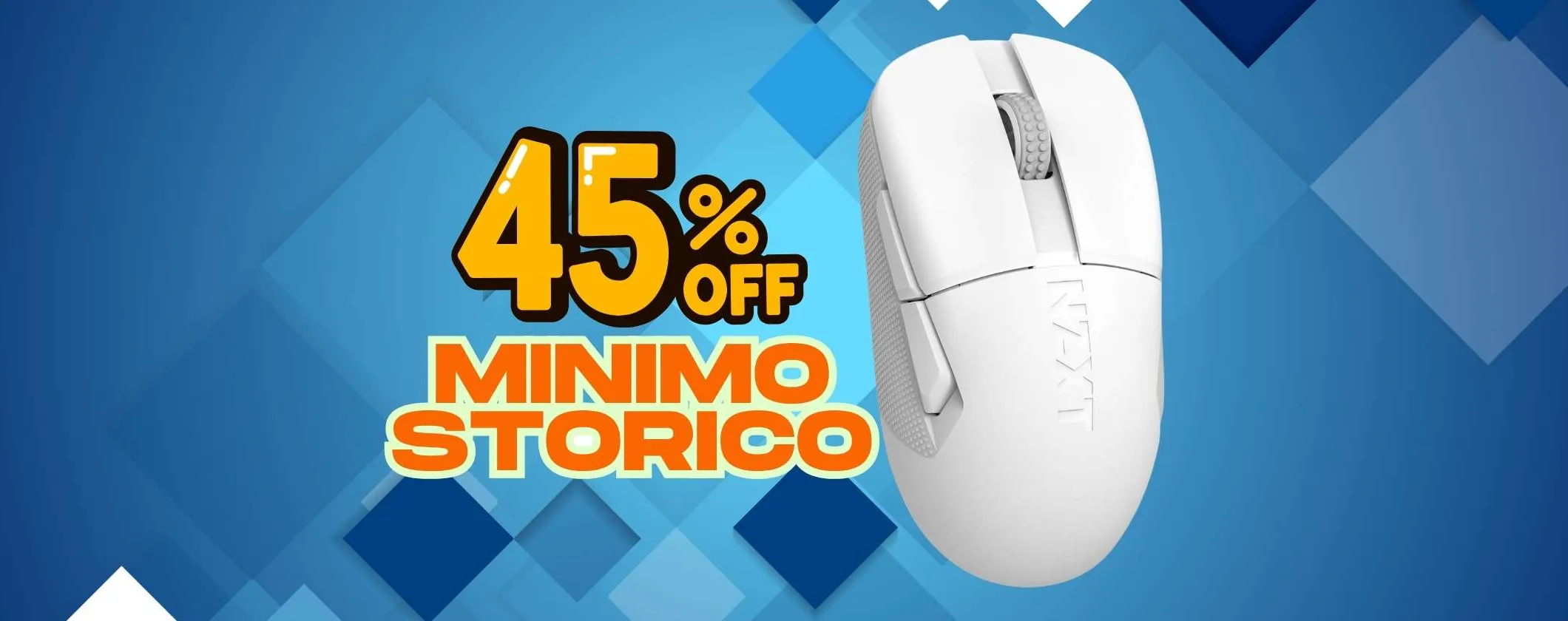 Mouse wireless da gaming NZXT Lift Elite a un prezzaccio su Amazon (-45%)