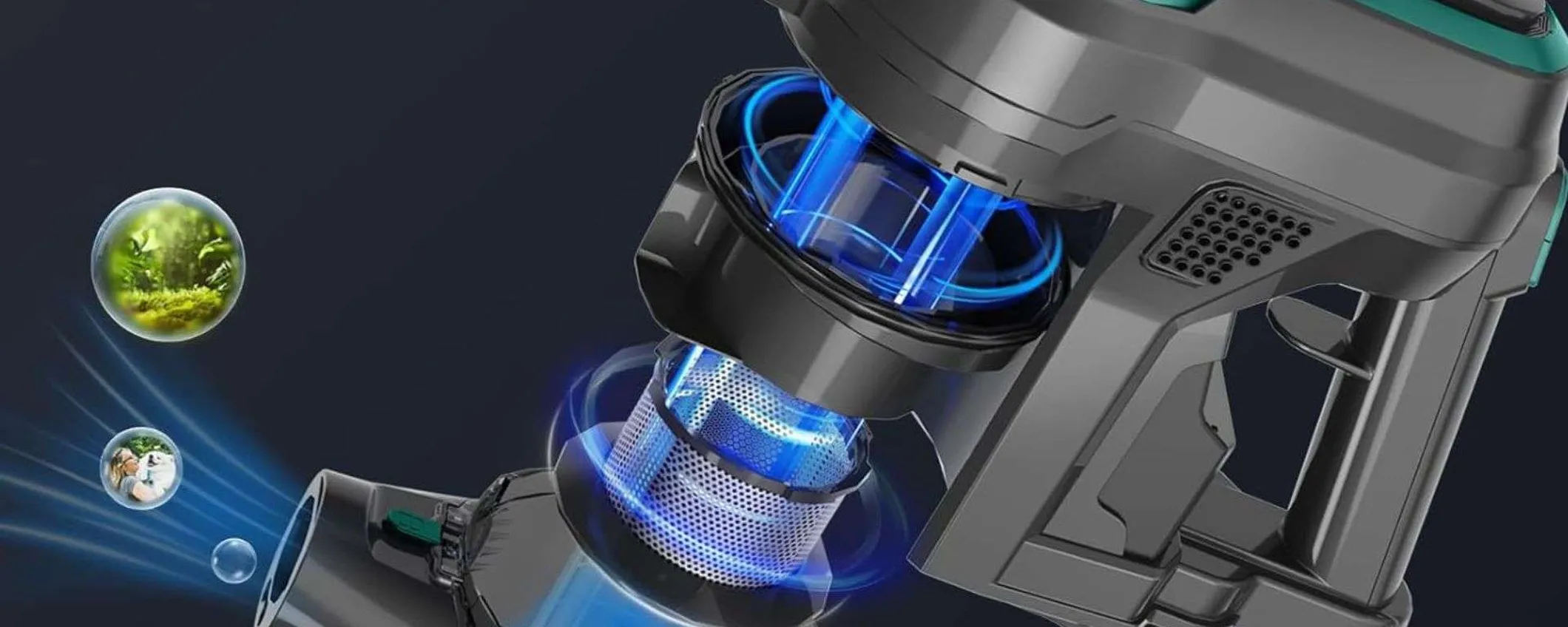 Solo 79,99€ per questo aspirapolvere senza fili POTENTISSIMO in offerta su Amazon