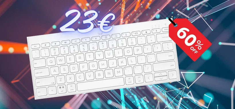 Tastiera Bluetooth HP oggi tua a soli 23€ con lo SCONTO del 60%