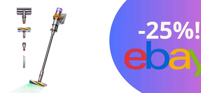Dyson V15 Detect con il 25% di sconto: la promo limitata da non farti scappare