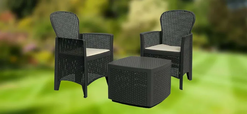 Giardino MAGNIFICO con 78€: ottimo set poltrone e tavolino a prezzo ridicolo