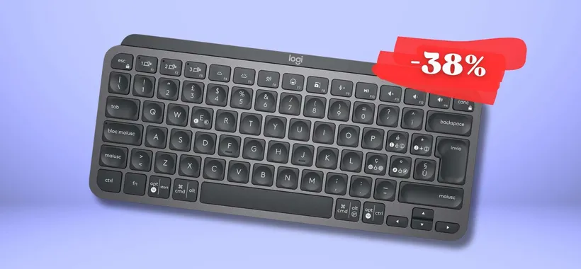 Logitech MX Keys Mini solo POCHI pezzi disponibili con sconto del 36%