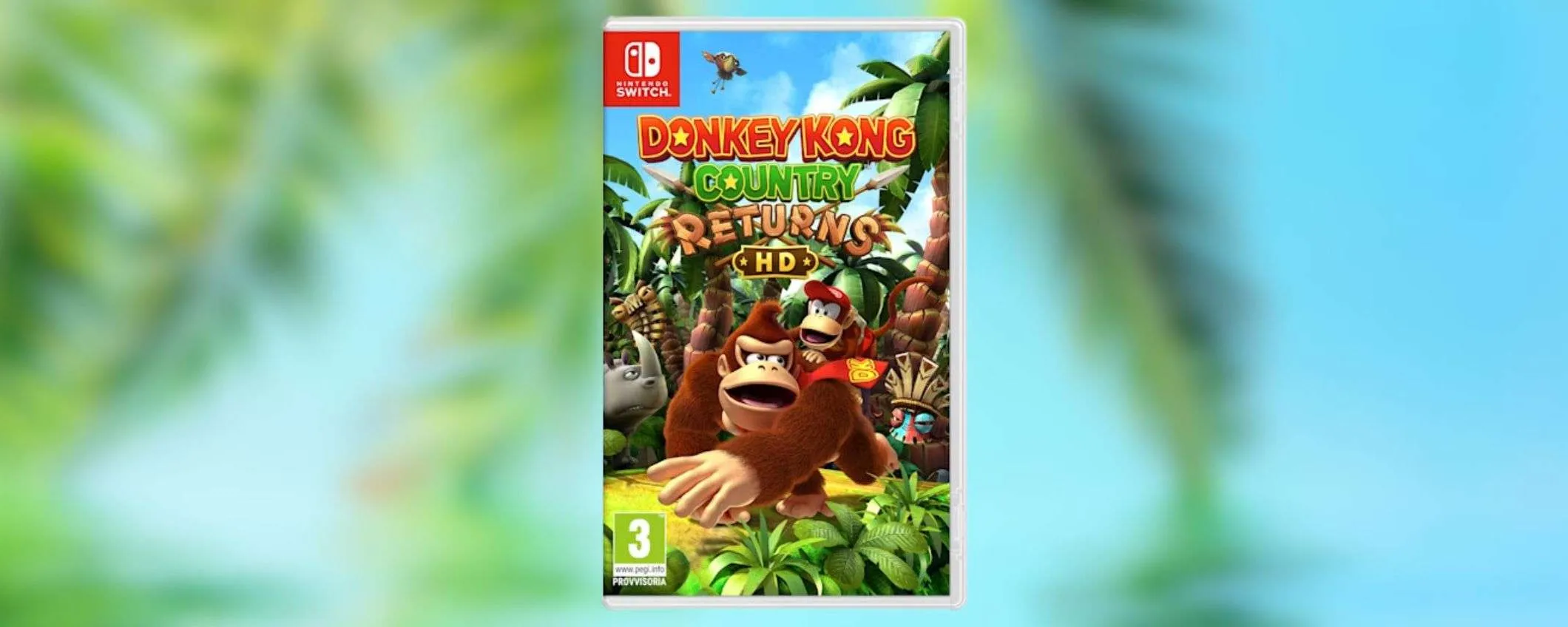 Donkey Kong Country Returns HD: preorder con consegna al D1 sul Nintendo Store