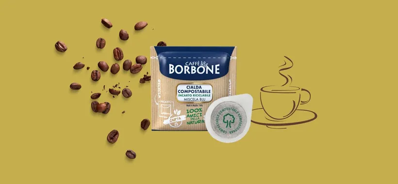 Fai il PIENO di caffè con 600 Cialde Borbone a soli 0,15€ l'una